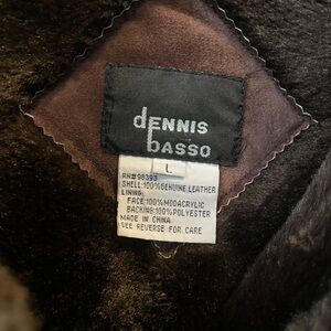 Dennis Basso Leather Jacket